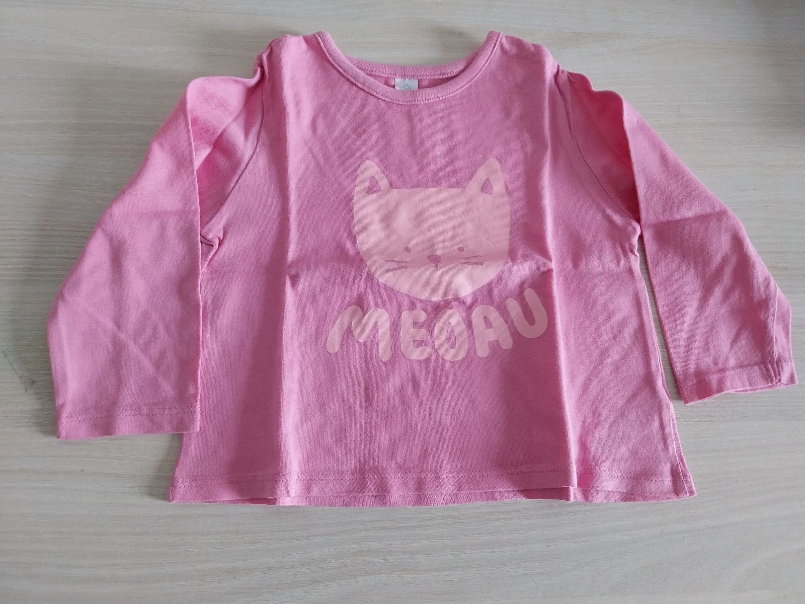 Cat pattern top for girls 12 months – photo 2